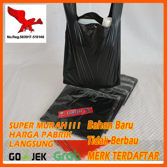 Kantong Plastik Premium Tebal Rajawali 28X48 Isi 50pcs
