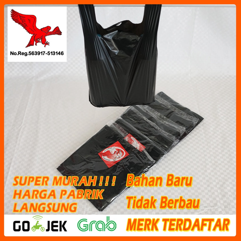Kantong Plastik Premium Tebal Rajawali 15/21/28/35/40 Isi 50pcs