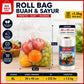 Plastik Sayur Buah Roll 30x40 *satu roll1.5kg * fotocopy Plastik Roll Food Grade
