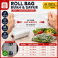 Plastik Sayur Buah Roll 30x40 *satu roll1.5kg * fotocopy Plastik Roll Food Grade