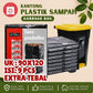 Kantong Plastik Sampah 90x120cm Rajawali Tebal 9pcs