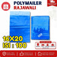 Plastik Polymailer Rajawali Biru Premium Ukuran 16x30cm Isi 100pcs