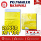 Plastik Polymailer Rajawali Kuning Premium Uk 17x30cm Isi100pcs
