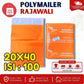 Plastik Polymailer Rajawali Orange Premium Uk 17x30cm Isi100pcs