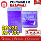 Plastik Polymailer Rajawali Ungu Premium Uk 20x30cm Isi100pcs