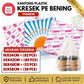 Kantong Plastik Kresek Bening Uk 35x58cm Afrika Transparan