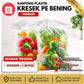 Kantong Plastik Kresek Bening Uk 35x58cm Afrika Transparan