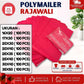 Plastik Polymailer Rajawali Merah Premium Uk 20x30cm Isi100pcs