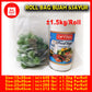 Plastik Sayur Buah Roll 15x30 *satu roll1.5kg * fotocopy Plastik Roll Food Grade