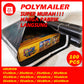 Plastik Polymailer Rajawali Hitam Premium Uk. 40x50cm Isi 100pcs