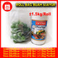 Plastik Sayur Buah Roll 15x30 *satu roll1.5kg * fotocopy Plastik Roll Food Grade