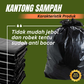 Kantong Sampah 90x120 isi 5 (tipis) Trash Bag Plastik Sampah Rajawali Hitam Anti Bocor Garbage Bag