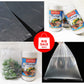 Plastik Sayur Buah Roll 15x30 *satu roll1.5kg * fotocopy Plastik Roll Food Grade