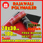 Plastik Polymailer Rajawali Silver Premium Uk. 20x30cm Isi 100pcs