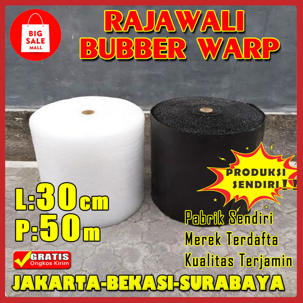 Bubble Wrap 30 cm x 50 Meter