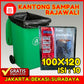 Kantong Plastik Sampah 100x120cm Optima 10pcs