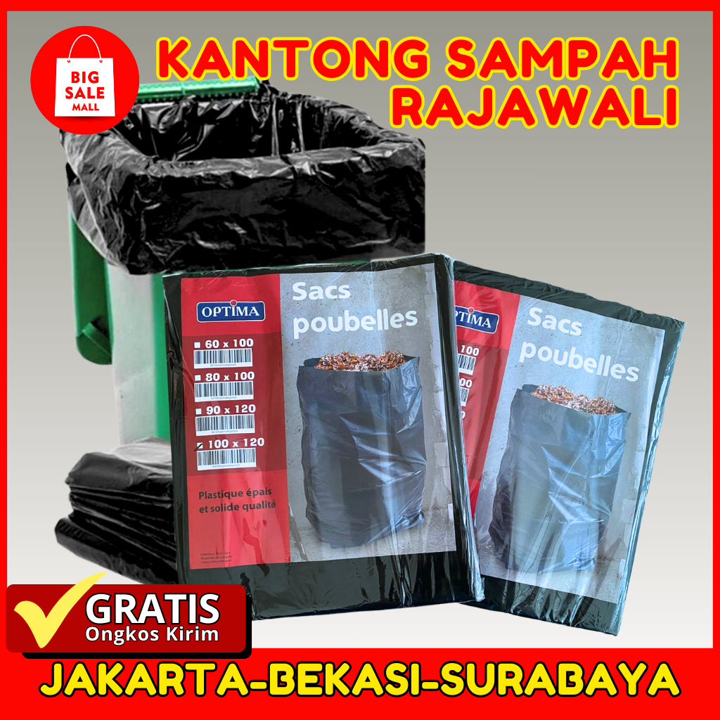 Kantong Plastik Sampah 60x100cm Optima 10pcs