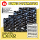 Plastik Packing Polymailer 17X30CM isi100pcs PINUS HITAM EKONOMIS
