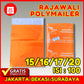 Plastik Polymailer Rajawali Biru Premium Ukuran 16x30cm Isi 100pcs