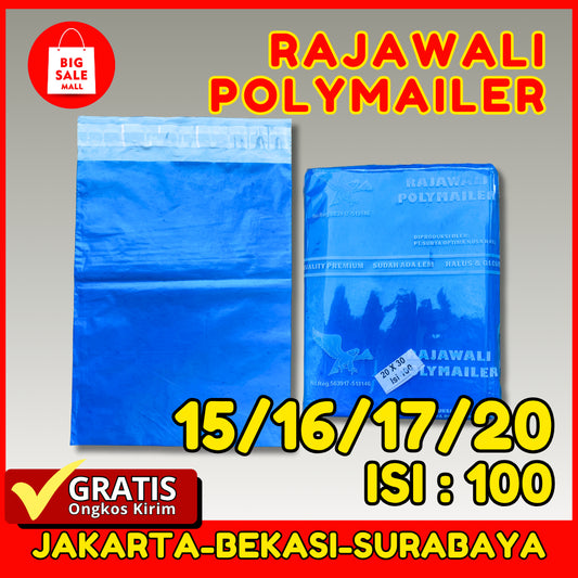 Plastik Polymailer Rajawali Kuning Premium Uk. 16x30cm Isi 100pcs