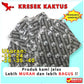 Kantong Plastik Hitam Ekonomis Tipis 15/24/28 Kaktus