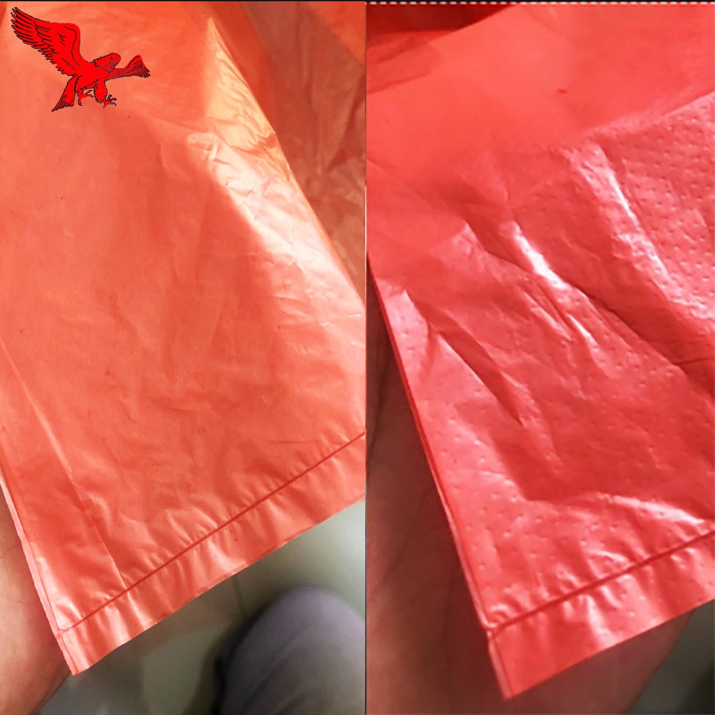 Kantong Kresek Jumbo Sakura Uk40 Merah Tipis Ekonomis